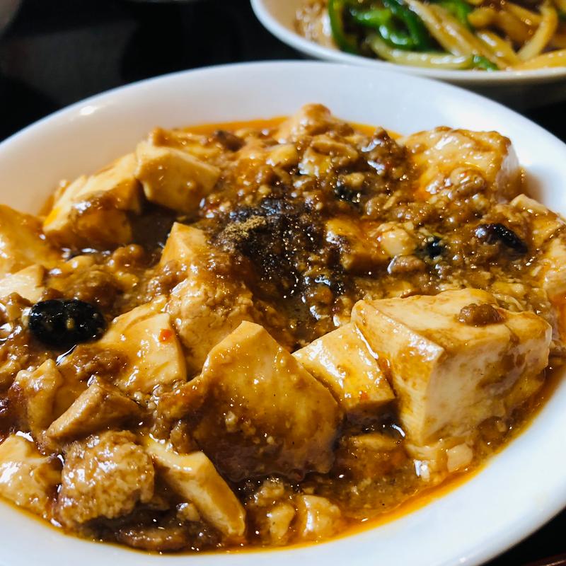 麻婆豆腐_二品選べる大飯店ランチ(中華大飯店)