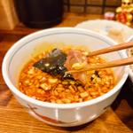 赤つけそば変更