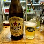 サッポロ赤星ラガー(大衆酒場 チャン栓チャン)