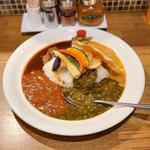 スペシャルあいがけカレー