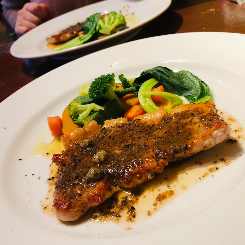 宮崎産豚ロースのポークソテー_Bコースランチ(トラットリア オーリオ （Trattoria OLIO）)