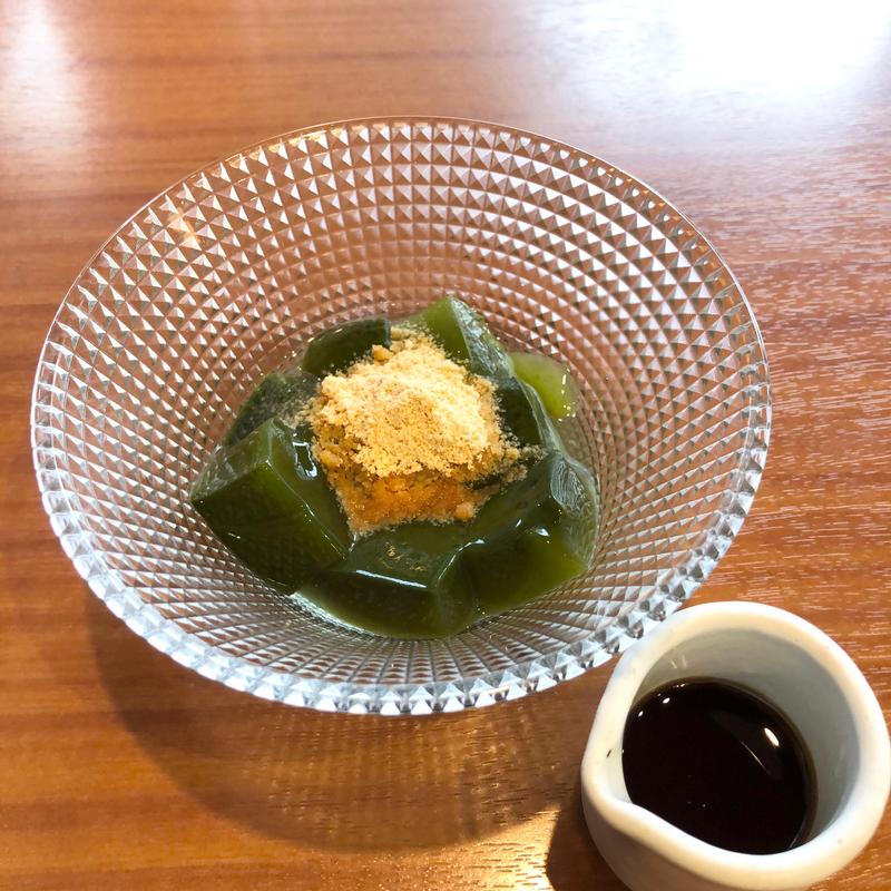 たっぷりきなこの自家製わらび餅(一幸 東越谷店)