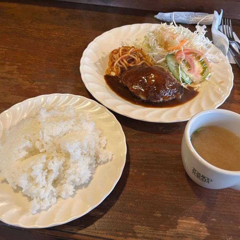 ハンバーグ　(日替り)(レストラン吉野 （吉野）)