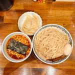 奈つやのもちもち雲呑味玉つけそば＋赤つけそば変更(奈つやの中華そば)