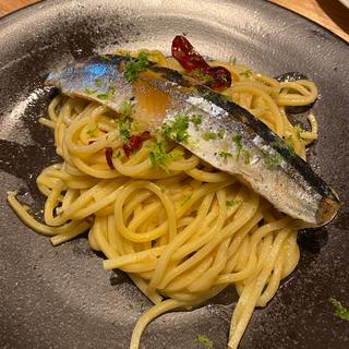 柚子香る秋刀魚のペペロンチーノ(HUIT-ユイット-)