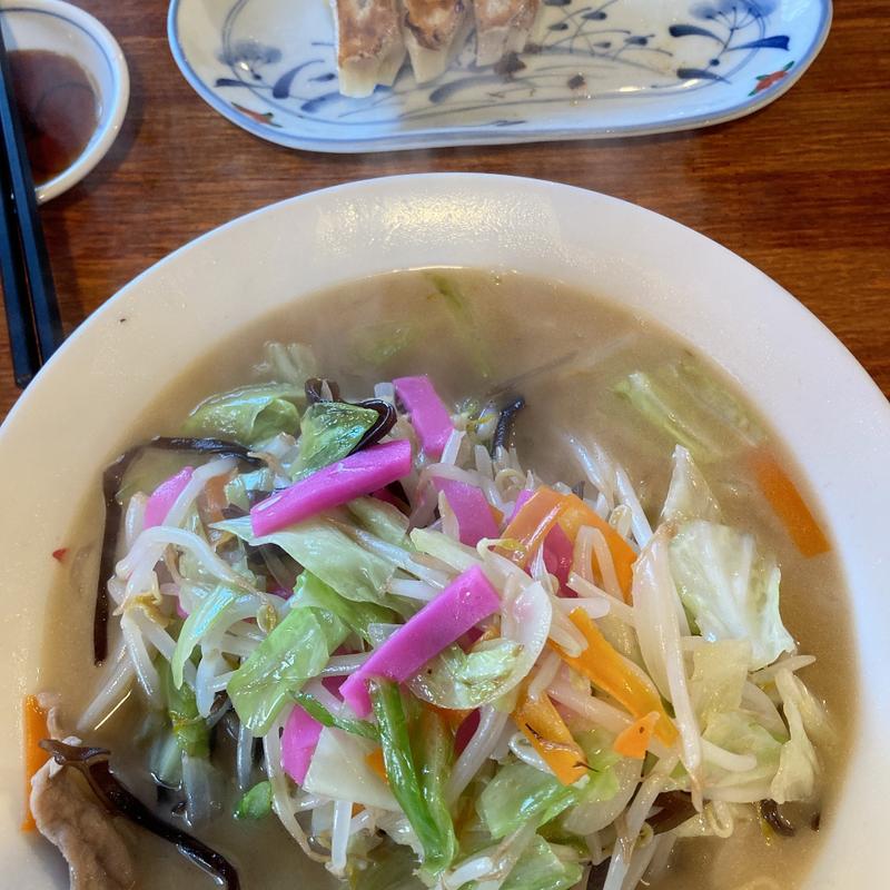 ちゃんぽん餃子セット(ちゃんぽんセンター)