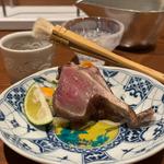 戻り鰹の藁焼き(ハーフ)