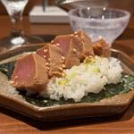 漬本鮪手巻き