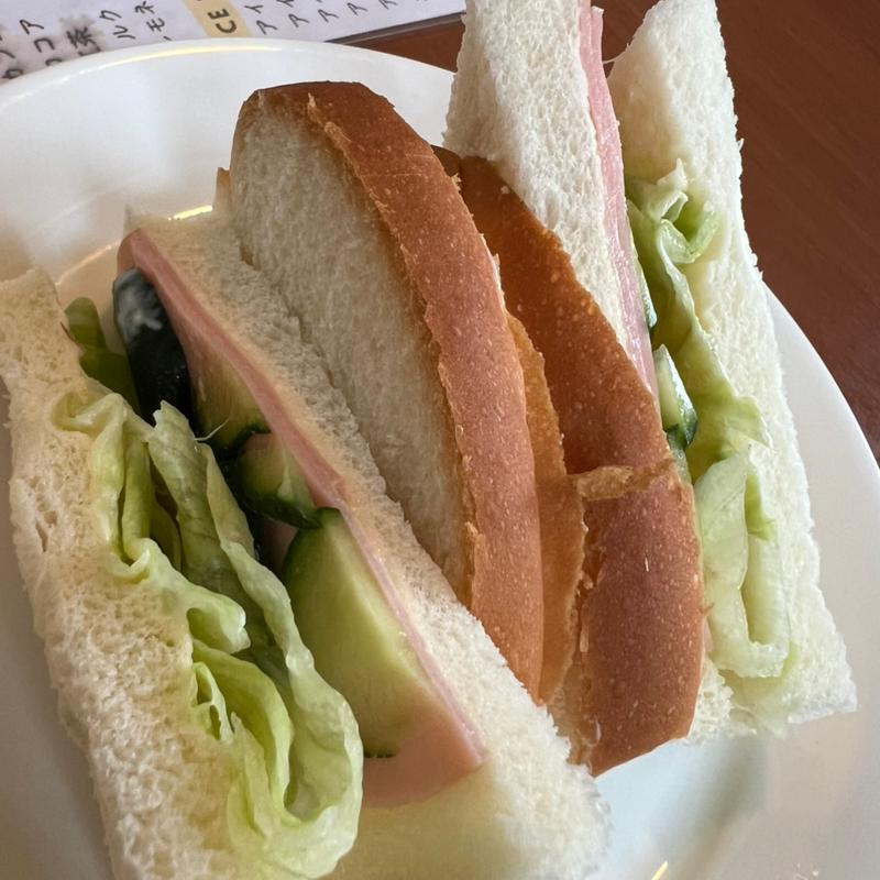 ハーフハムサンド(喫茶ユニコーン )