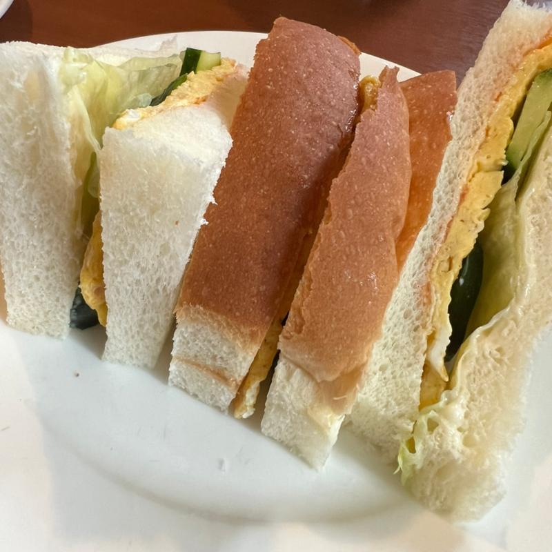 ハーフ卵サンド(喫茶ユニコーン )