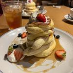 フレッシュベリー リコッタパンケーキ(CAFE HUDSON 新宿ミロード店)