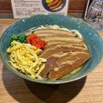 沖縄そば風 ラフテーラフテーラフテー(3枚) 麺大盛 白ごはん
