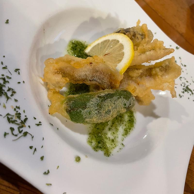 白きす天ぷら(海鮮処 わたなべや )