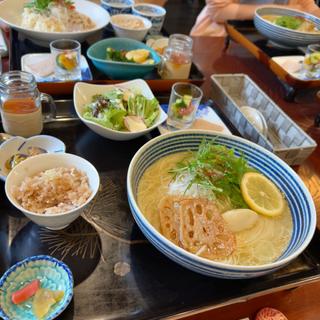 スルスルそうめん御膳　鯛だしそうめん(そうめん処スルスル)