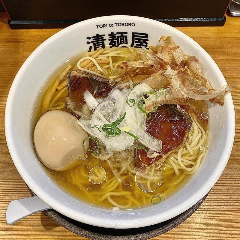 冷やし鰹だしそば(清麺屋 )
