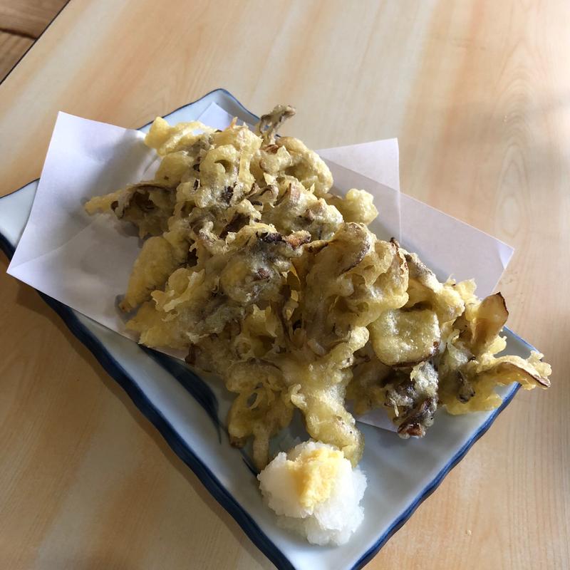 舞茸の天ぷら(雪の屋 （ゆきのや）)