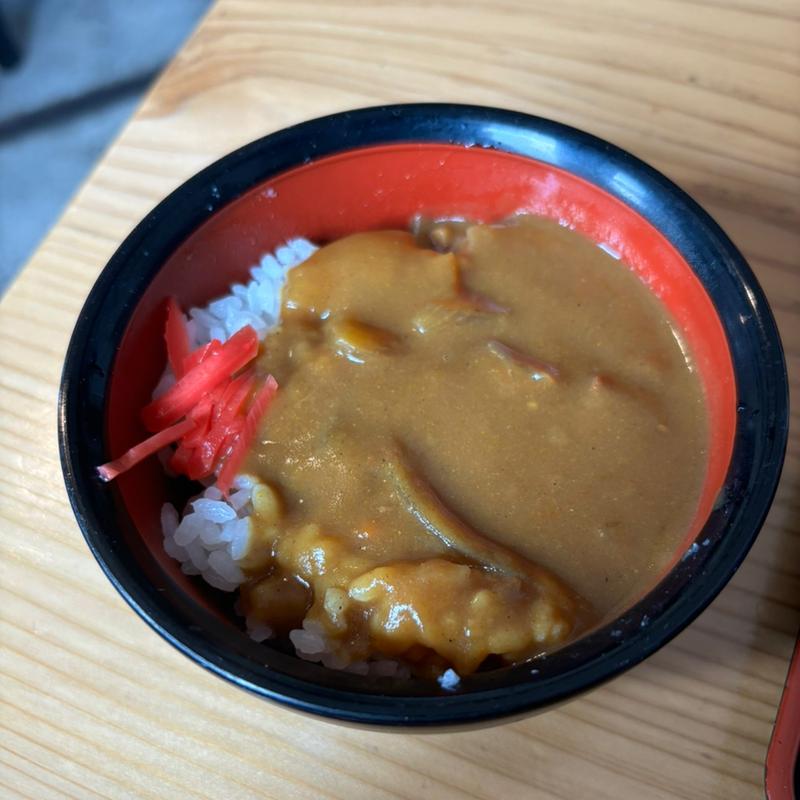 カレー丼(小)(自家製麺 そばいっぽんぎ)