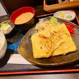 牛肉だし巻き定食(なにわ酒房)