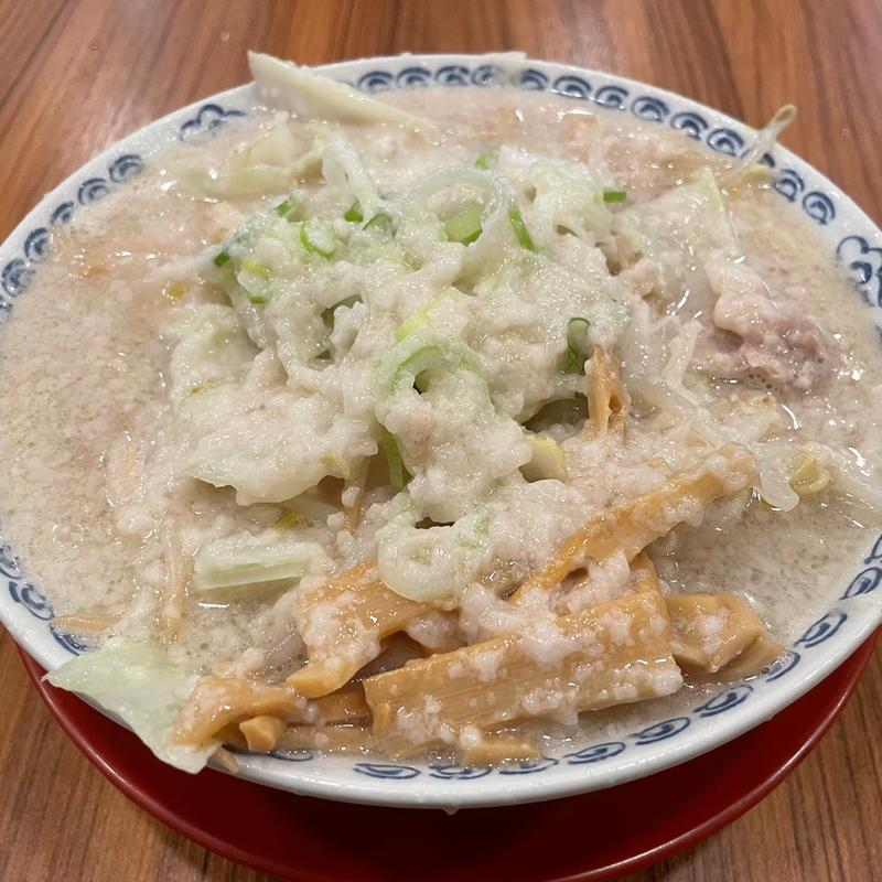 タンメン(背脂らーめん 背脂チャチャチャ)