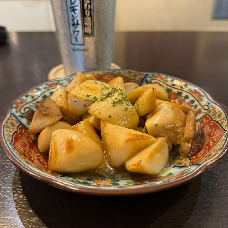 エリンギのバター醤油焼き(ルッカ)