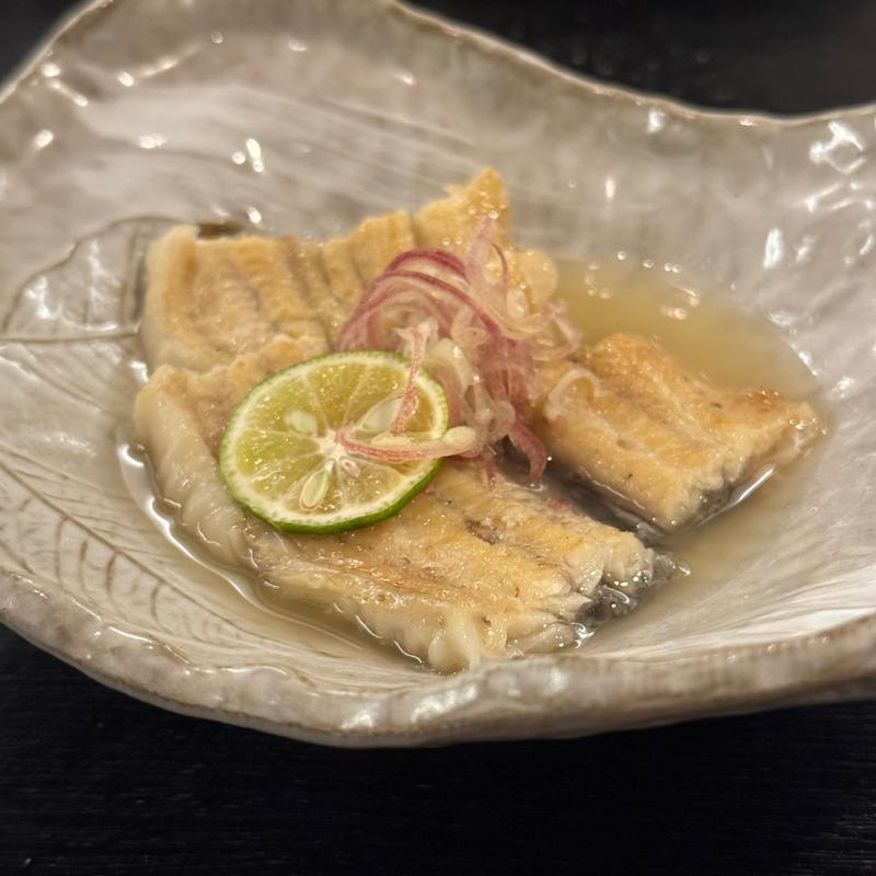 一色鰻白煮(和咲日 （WASABI わさび）)