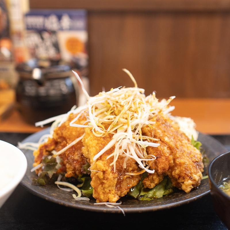 油淋鶏定食(からやま 姫路中地店)