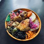 麹漬け若鶏のわっぱ飯