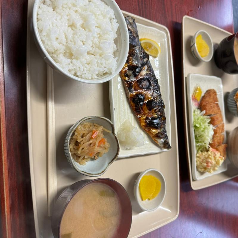 さばの塩焼き定食(松林堂 )