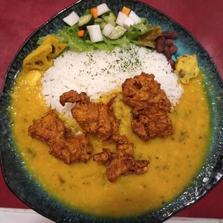 スペシャルカレー（ダールチキンからあげカレー）(SPICE CURRY アルクロード)