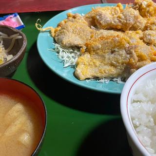 肉天ぷら定食(石田食堂 )