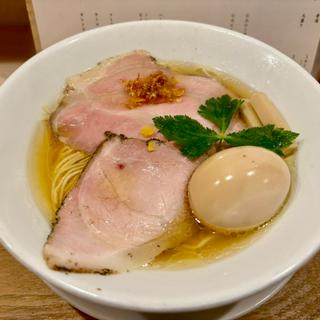 味玉黄金貝だしラーメン(なにわ麺次郎 然)