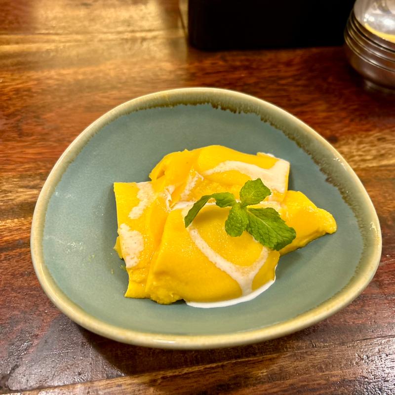 マンゴープリン(印度料理シタール )