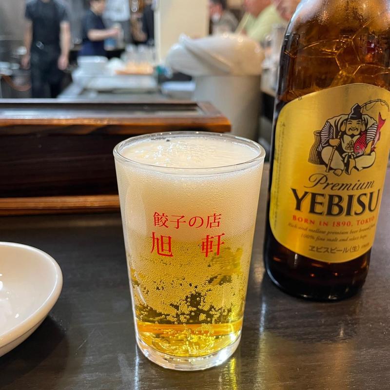 ビール(旭軒 駅前本店)