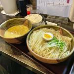 激ウマ‼︎夏冷(カレー)つけ麺(大)麺400g ライス並