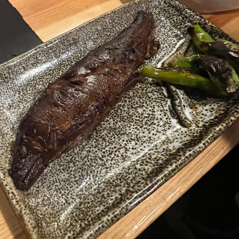 鮎の甘露煮(焼鳥あつみや)