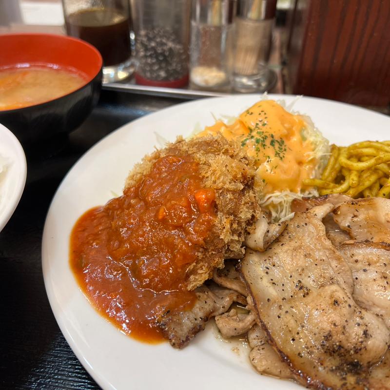 スパイシー焼肉&メンチカツ(ランチハウス ミトヤ )