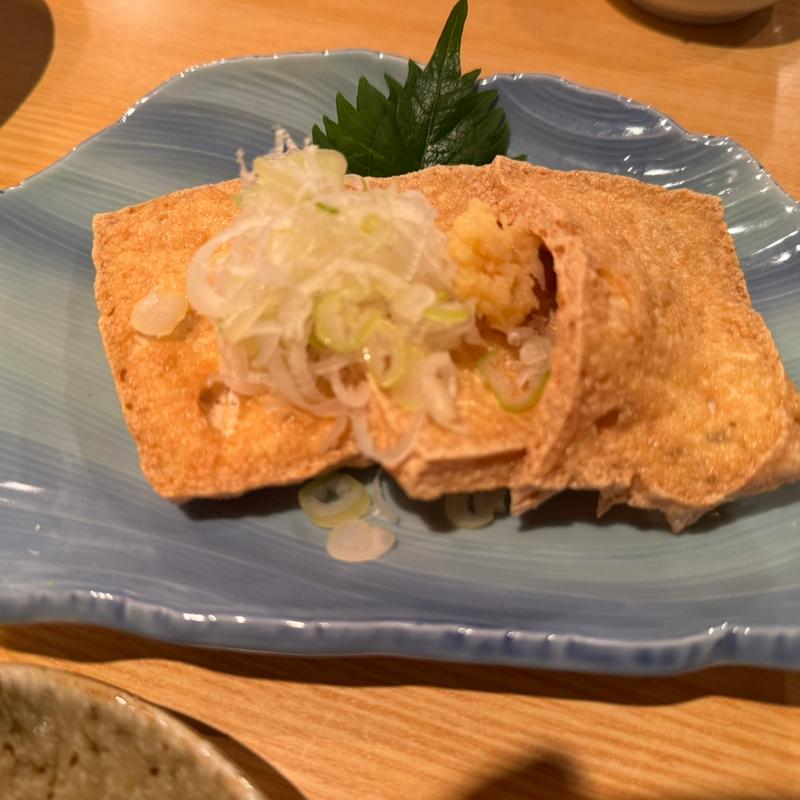 自家製厚揚(やきとり酒蔵 庄助本店)