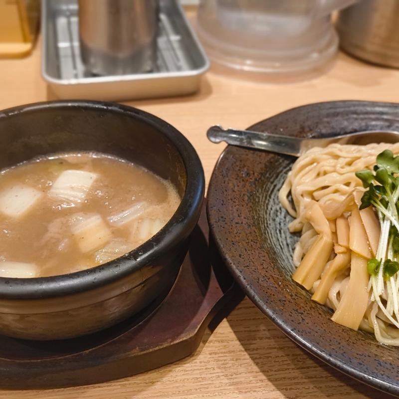 濃厚強火炊きつけ麺(鶏と魚だしのつけめん哲 溝の口店)