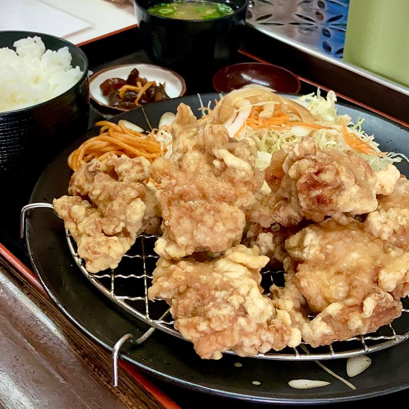 唐揚定食(喫茶 レストラン ガロ)