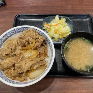 牛丼お新香セット(吉野家 ４号線越谷店)