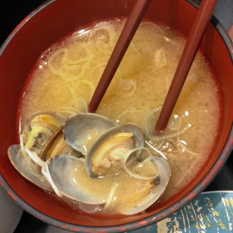 みそ汁（あさり）(元祖寿司 溝の口駅前店)