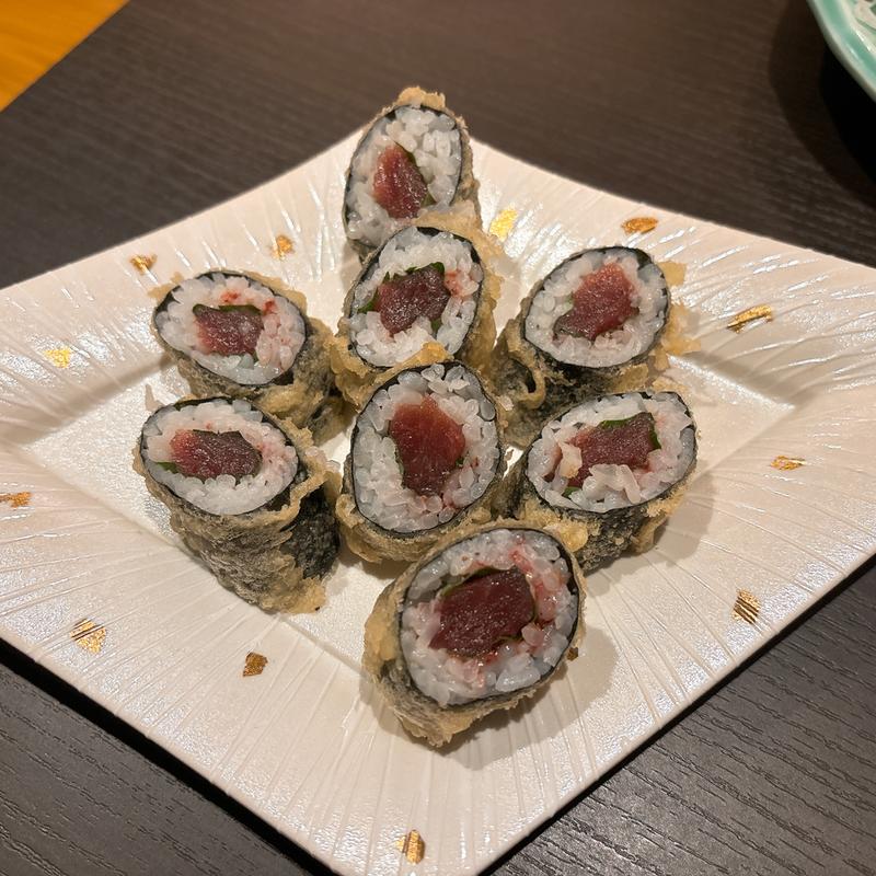 鉄火巻き天ぷら(源太寿司 )