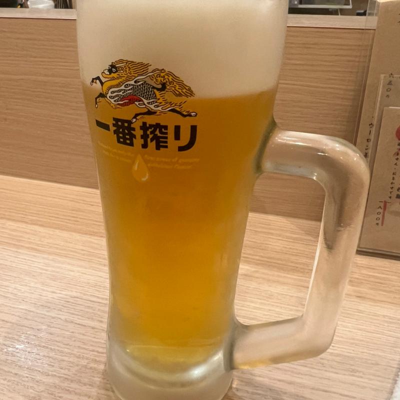 生ビール(一貫)