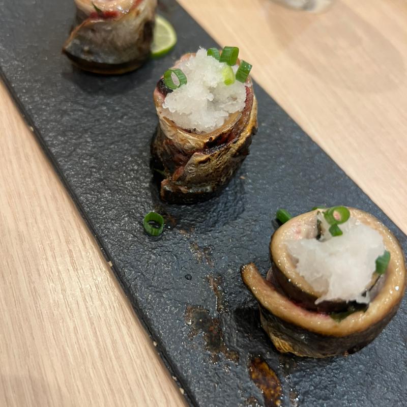 さんま梅しそ焼き(一貫)