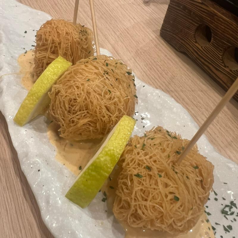 ぷりぷり海老のパリパリ揚げ(一貫)