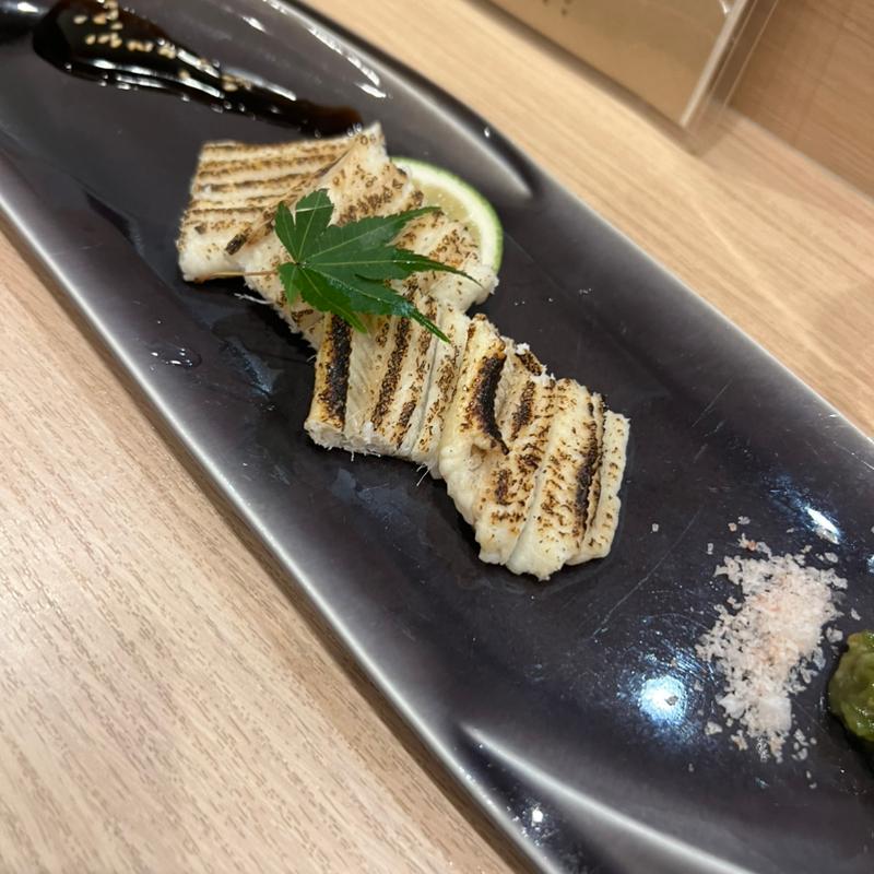 穴子の白焼き(一貫)