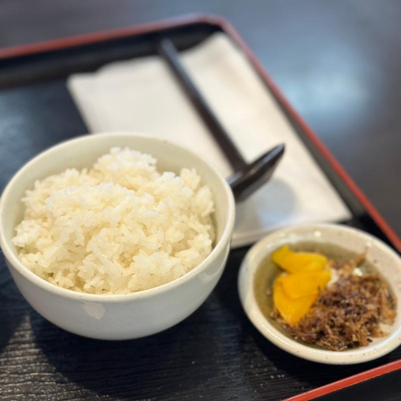 御飯(たらいうどん 喜多八)