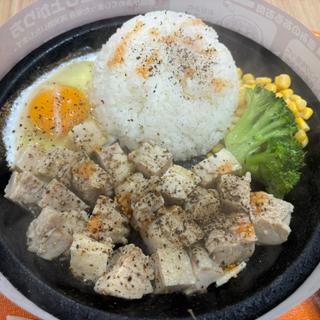 甘辛チキンランチ(チキン2倍)(ペッパーランチ イオンモール岡崎店)