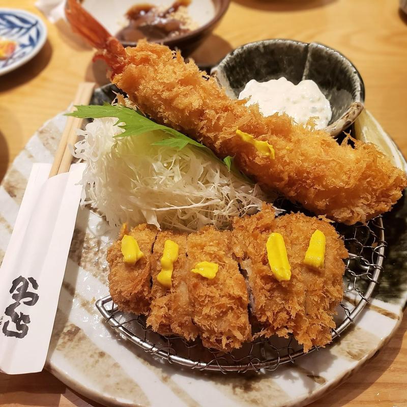 大海老かつとヒレかつ(名代とんかつ かつくら 成城コルティ店)