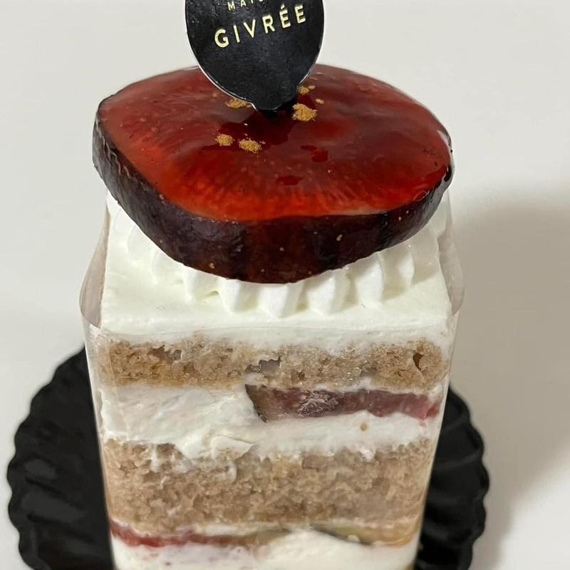 黒いちじくのショートケーキ(メゾン ジブレー)
